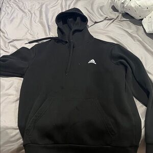 Adidas Black Pullover Hoodie